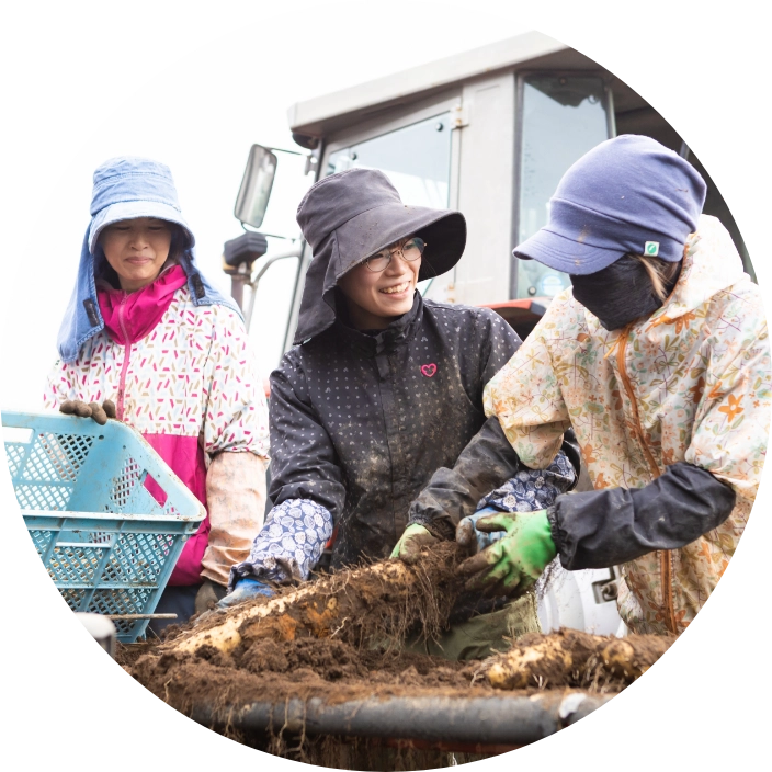 芽室町の一員として地域社会に貢献します